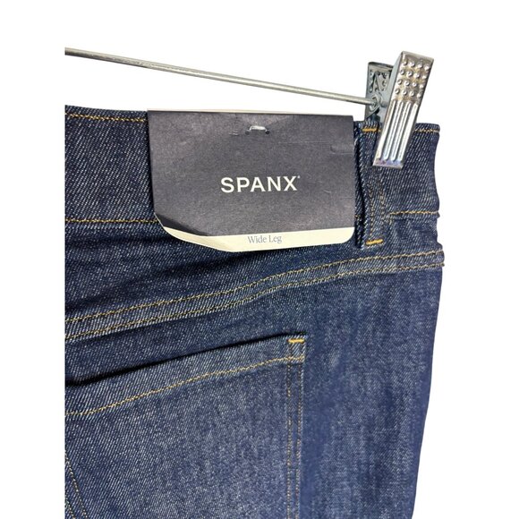 SPANX Navy Wide Leg Pants - Picture 11 of 14